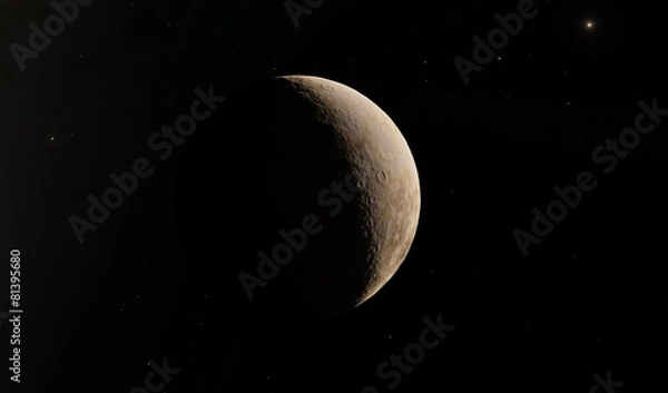 Obraz Obcy pustyni planeta exo