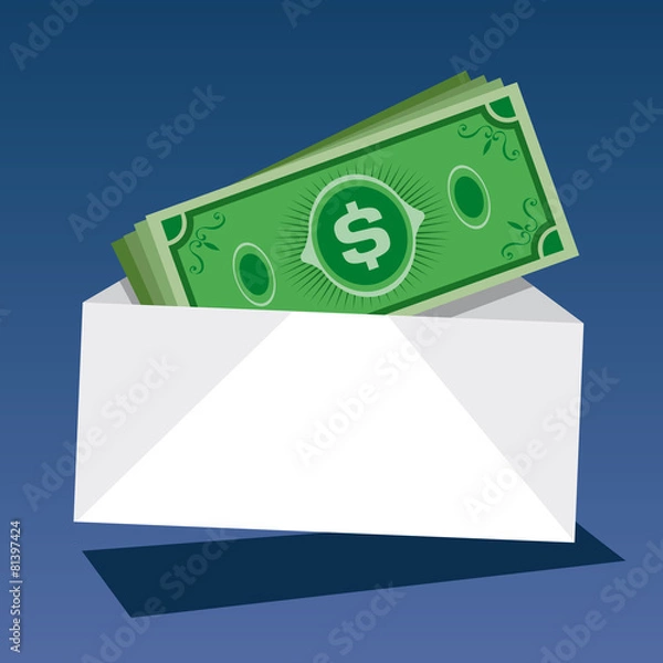 Obraz Money Vector Design Illustration