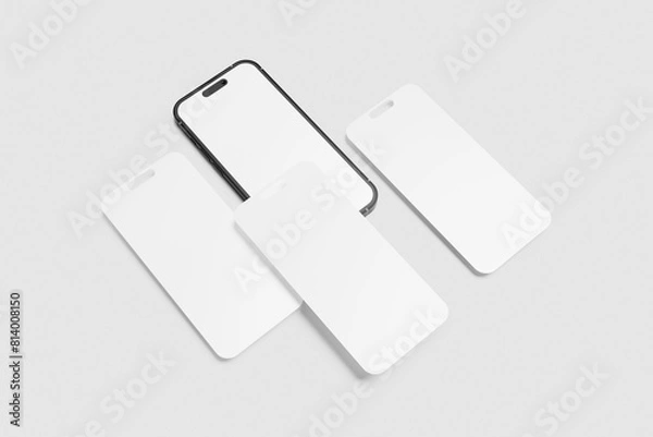 Fototapeta Blank Smartphone Screen Mockup