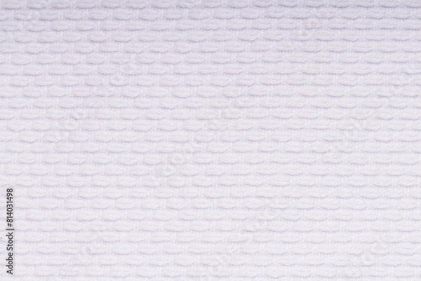 Fototapeta Macro shot of Karate or Judo uniform Gi . textile background of Gi