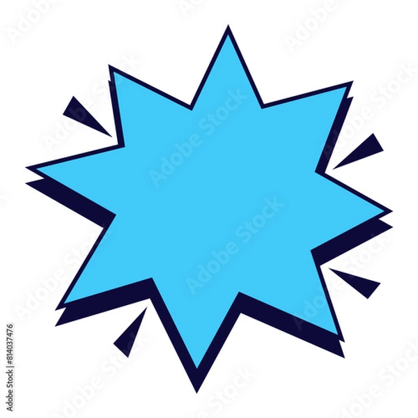 Fototapeta Explosion Shape