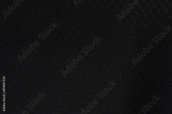 Obraz Black cloth textile background