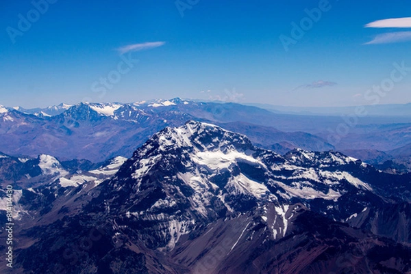 Fototapeta Andes mountain range