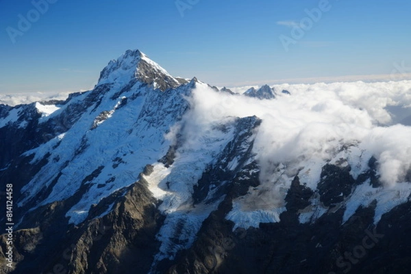 Obraz landscape with snow