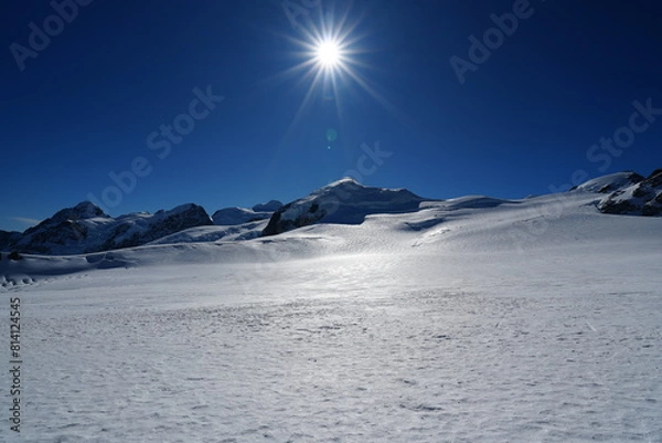 Obraz snow covered mountain