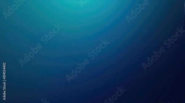 Fototapeta Smooth Blue Gradient Abstract Background, for design artwork and decoration concept
