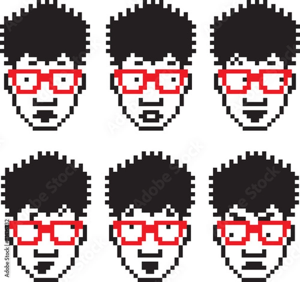 Obraz Pixel People Four
