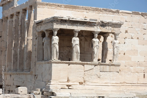 Fototapeta Temple of Athena at the acropolis of athens