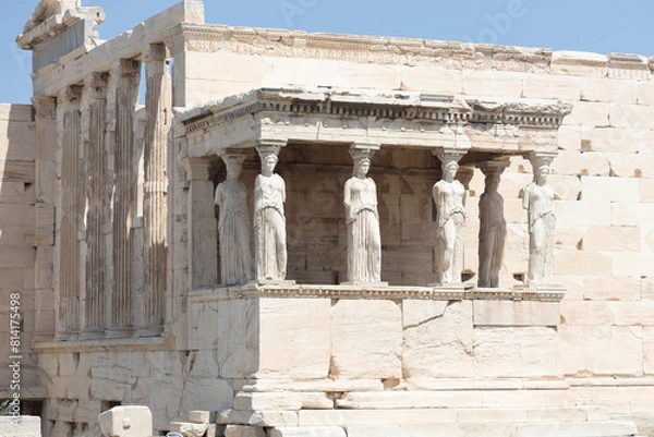 Fototapeta Temple of Athena at the acropolis of athens
