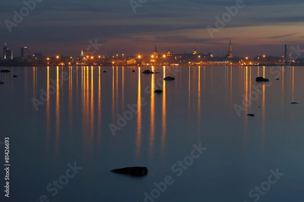 Obraz view of Tallinn from the sea