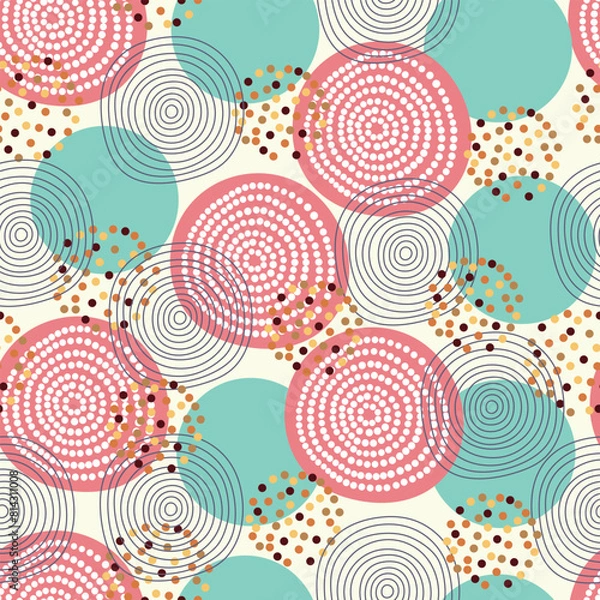Fototapeta Dot's of the Kind Pattern Design