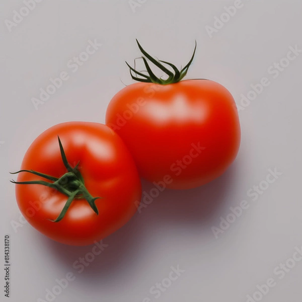 Obraz Tomato isolate, Fresh tomatoes, Red tomatoes