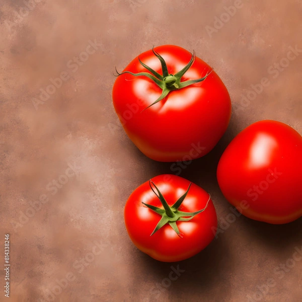 Obraz Tomato isolate, Fresh tomatoes, Red tomatoes