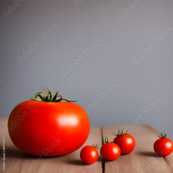 Obraz Tomato isolate, Fresh tomatoes, Red tomatoes