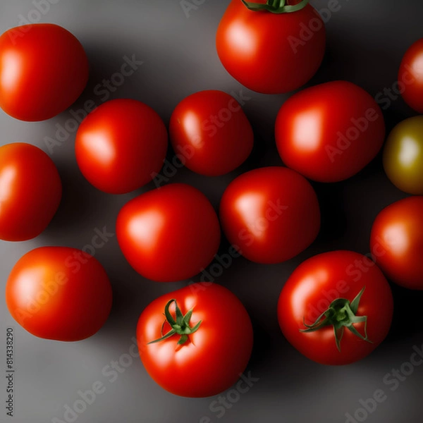 Obraz Tomato isolate, Fresh tomatoes, Red tomatoes