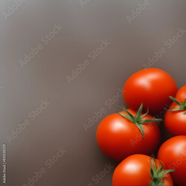 Obraz Tomato isolate, Fresh tomatoes, Red tomatoes