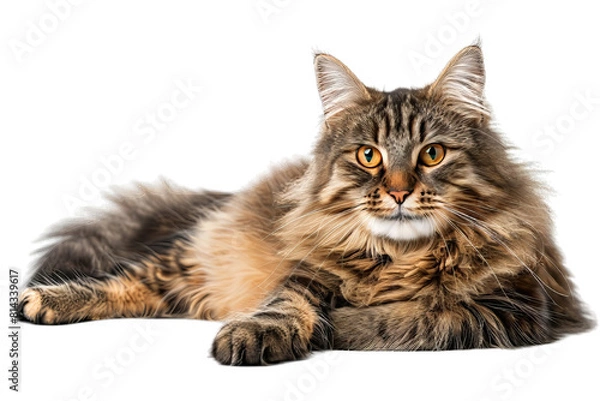 Fototapeta Persian Cat Isolated