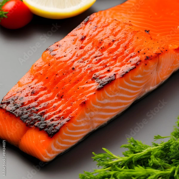 Obraz Fresh salmon, Raw salmon
