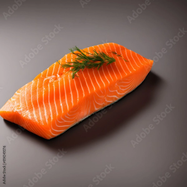 Obraz Fresh salmon, Raw salmon