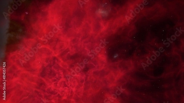 Fototapeta nebula gas cloud in deep outer space
