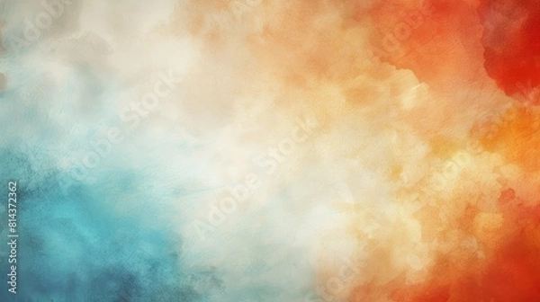 Fototapeta A rough abstract background with visible paint texture