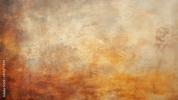 Fototapeta A rough abstract background with visible paint texture