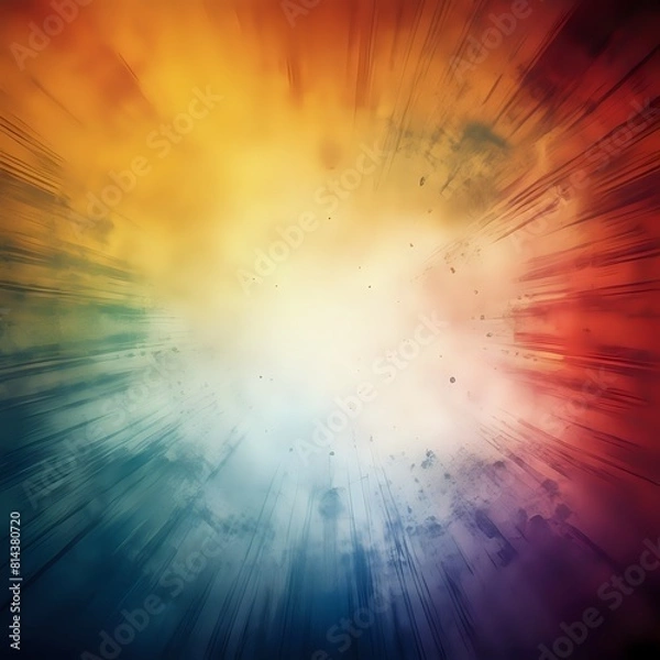 Fototapeta abstract background with rays