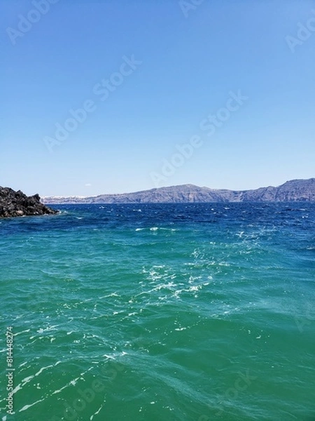 Obraz Sea and rocks, Greece.
