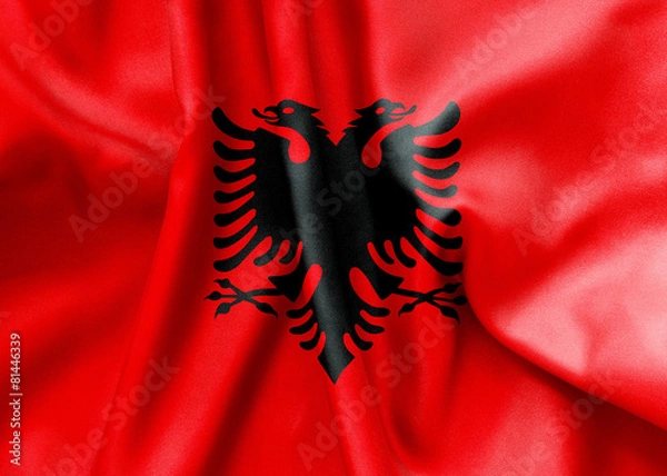 Obraz Albania Flag