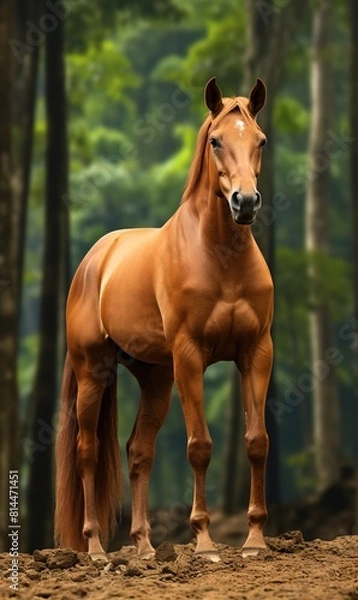 Fototapeta portrait of a horse