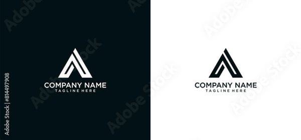 Fototapeta Letter A Logo