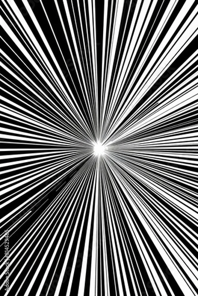 Fototapeta Abstract black and white lines background. Suitable for graphic design projects