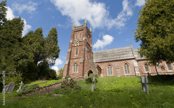 Obraz A typical english country church in the Torbay area of Devon.