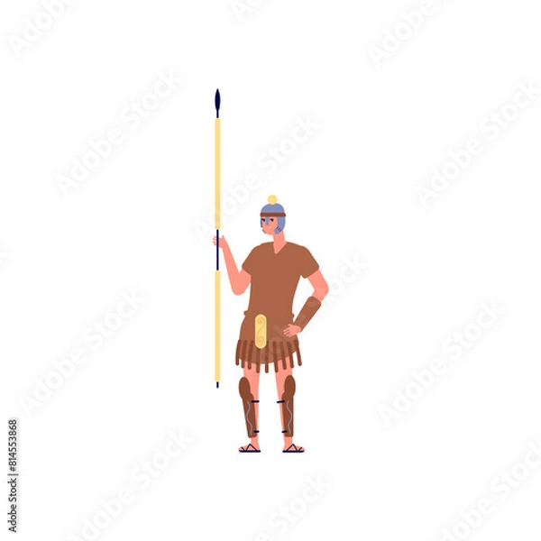 Obraz set of elemental Roman poses set