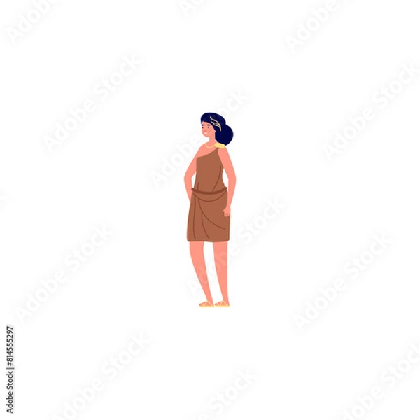 Obraz set of elemental Roman poses set