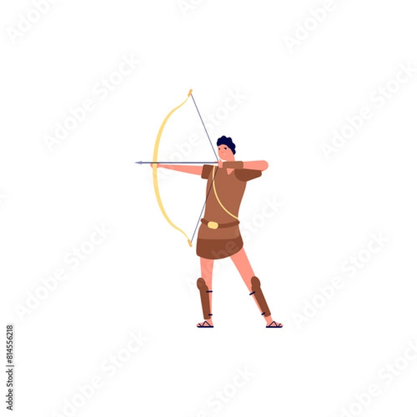 Obraz set of elemental Roman poses set
