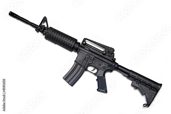 Obraz US Army M4A1 rifle.