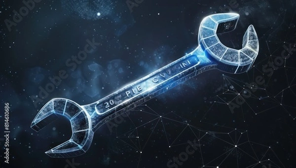 Fototapeta digital pass key