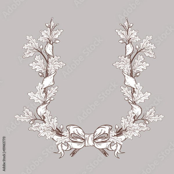 Obraz Oak Wreath