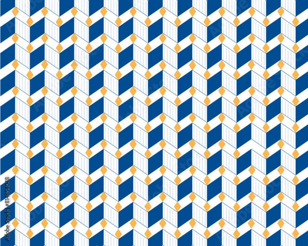 Fototapeta seamless geometric pattern background wallpaper