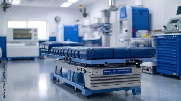 Fototapeta Spinal decompression machine, for back therapy.