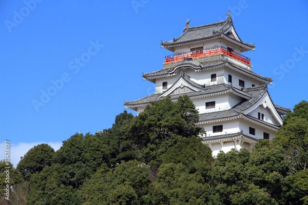 Fototapeta 唐津城