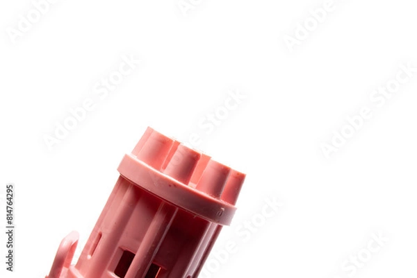 Obraz the gun for blowing soap bubbles, a children's toy, entertainment and joy.