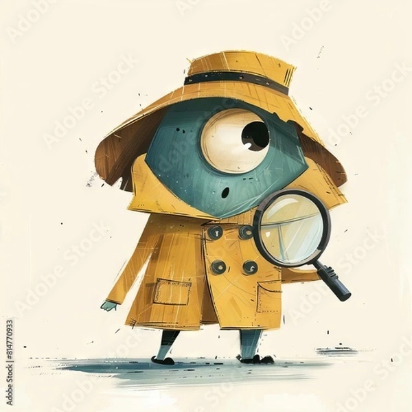 Obraz Detective Monster