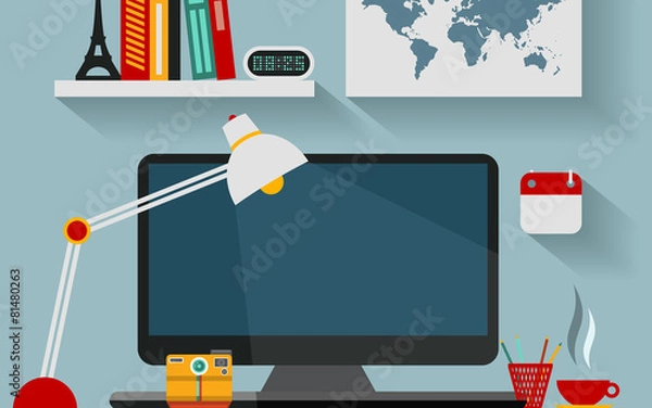 Obraz bureau de travail