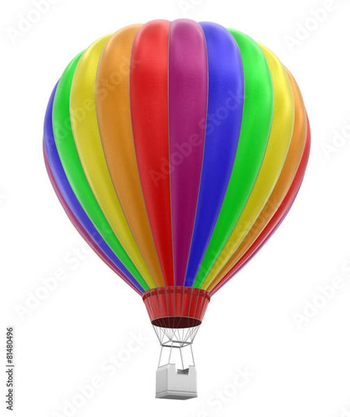 Obraz Hot Air Balloon (clipping path included)