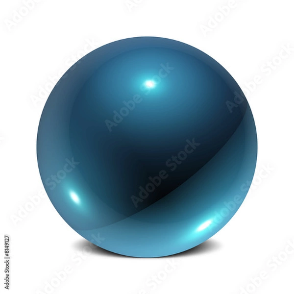 Fototapeta Blue Orb