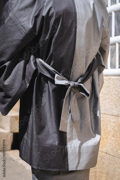 Obraz 着物を着た日本人女性