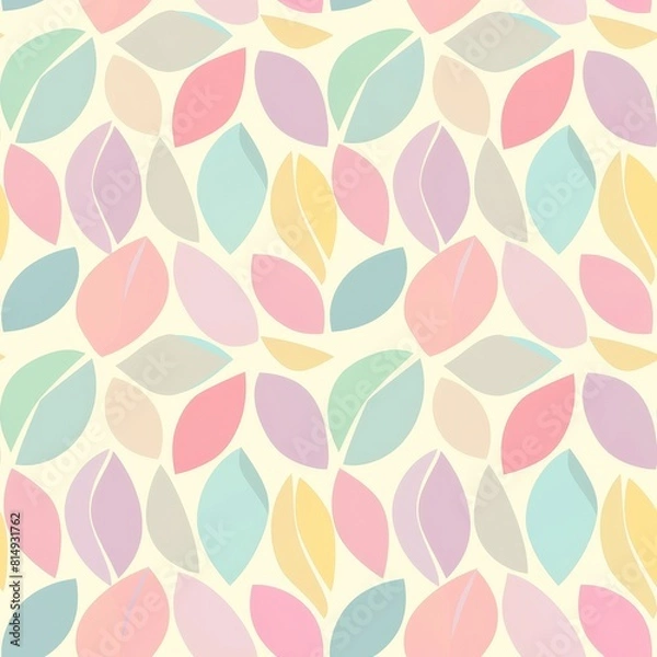 Fototapeta Square paper with a simple pastel pattern background