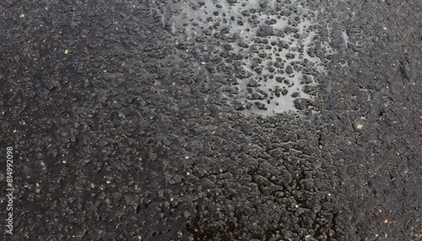 Fototapeta texture of wet asphalt